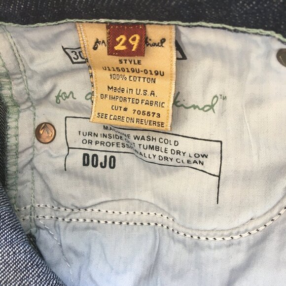 7 For All Mankind Dojo X Pocket Crystals Flare Jeans 29 - Picture 5 of 11